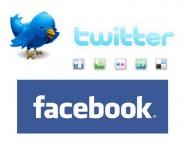 Facebook twitter