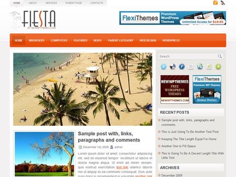Fiesta tema wordpress