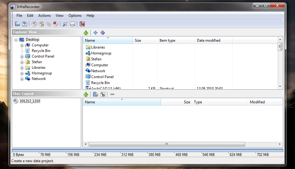 infrarecorder_window