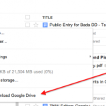 Google Drive vine in Google Docs