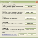 Sterge memoria cache din Internet Explorer 7 si versiunile anterioare