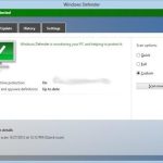 Adaugare optiune scanare cu Windows Defender in meniul click dreapta Windows 8