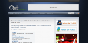 30 Quality Sites To Easily Preview And Download Free WordPress Themes - Graphic and Web Design Blog - Inspiration, Resources and Tools_1251186298142