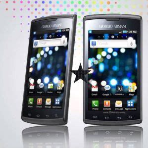 Samsung I9010 Galaxy S Giorgio Armani