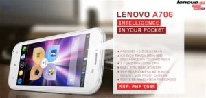 Lenovo A706