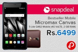 Micromax Canvas 5 Lite Q462