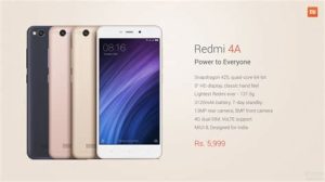 Xiaomi Redmi 4A