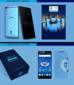 Tecno Camon CX Manchester City LE