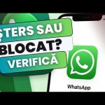 Cum îți dai seama dacă cineva te-a blocat sau te-a șters pe WhatsApp Dacă cineva te șterge sau blocheaza pe WhatsApp – cum îmi dau seama