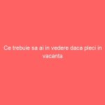Ce trebuie sa ai in vedere daca pleci in vacanta cu masina Ce trebuie sa ai in vedere daca pleci in vacanta cu masina