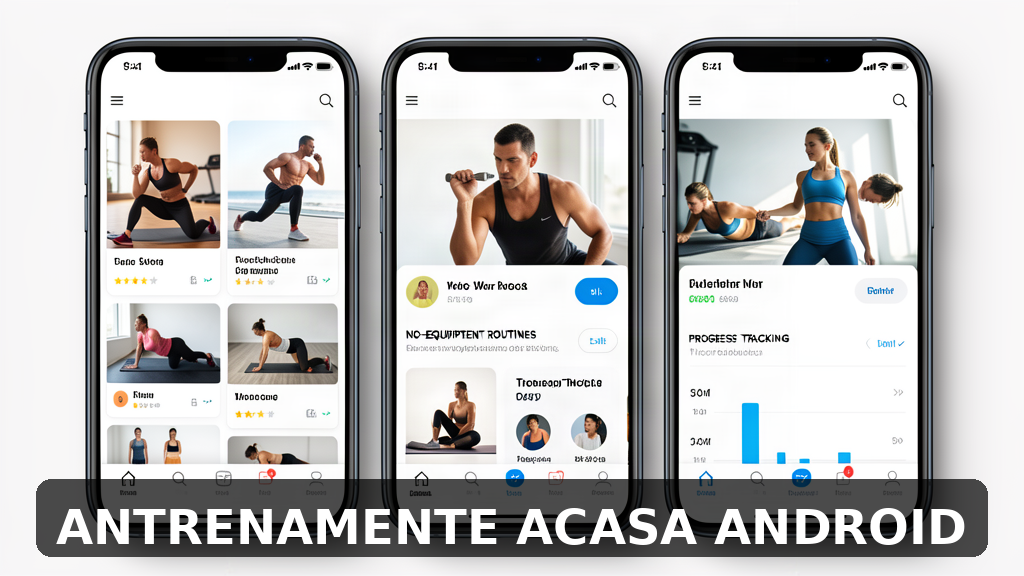 cele mai bune aplicatii gratuite pe Android pentru antrenamente acasa
