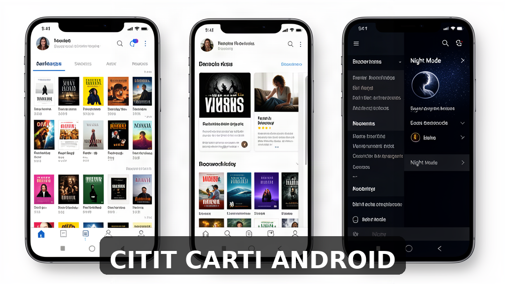 cele mai bune aplicatii gratuite pe Android pentru citit carti