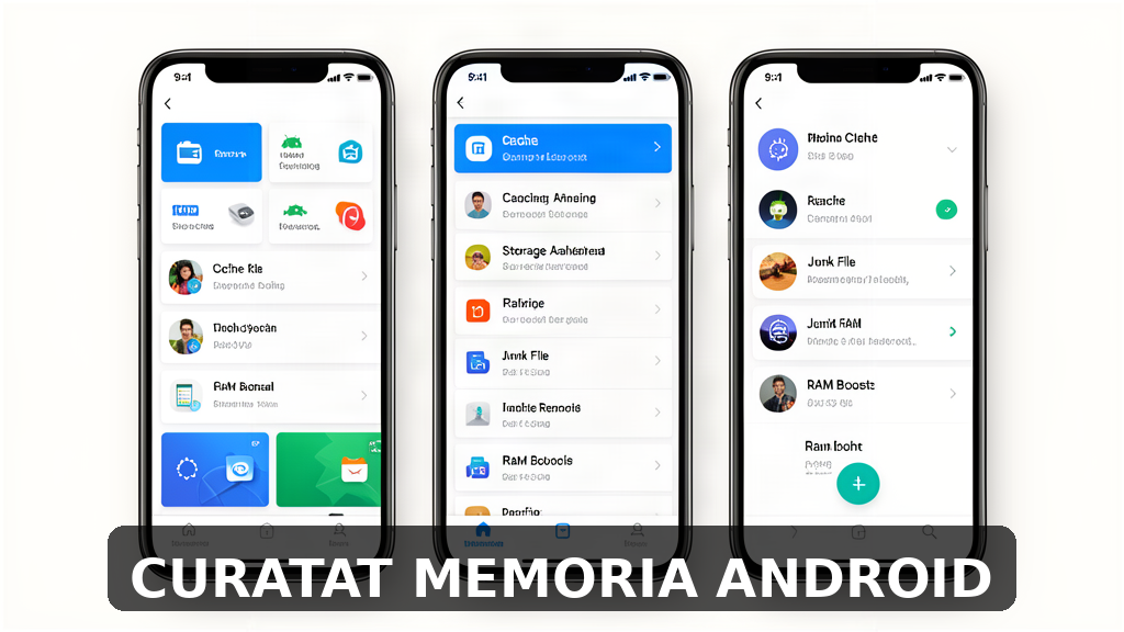 cele mai bune aplicatii gratuite pe Android pentru curatat memoria