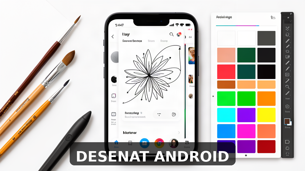 cele mai bune aplicatii gratuite pe Android pentru desenat