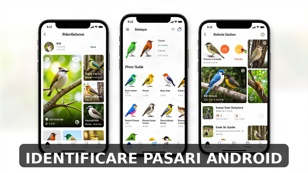 cele mai bune aplicatii gratuite pe Android pentru identificare pasari
