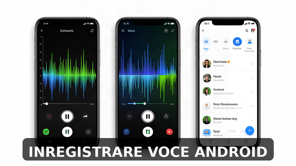 cele mai bune aplicatii gratuite pe Android pentru inregistrare voce