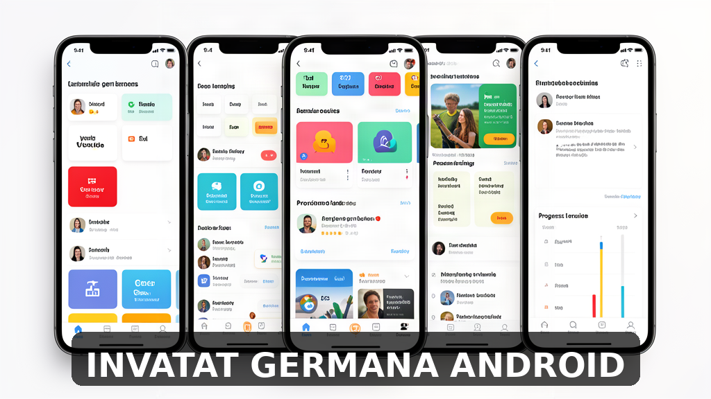 cele mai bune aplicatii gratuite pe Android pentru invatat germana