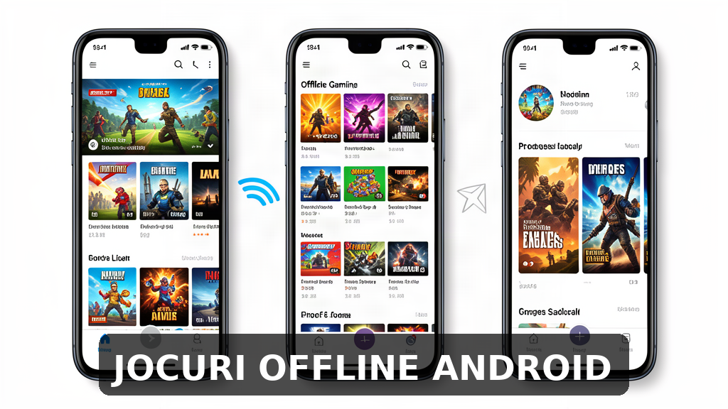 cele mai bune aplicatii gratuite pe Android pentru jocuri offline