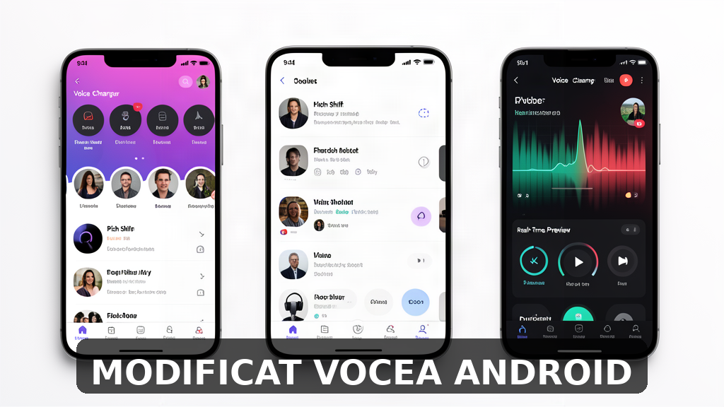 cele mai bune aplicatii gratuite pe Android pentru modificat vocea