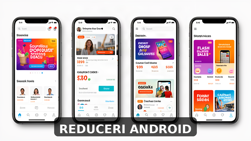 cele mai bune aplicatii gratuite pe Android pentru reduceri