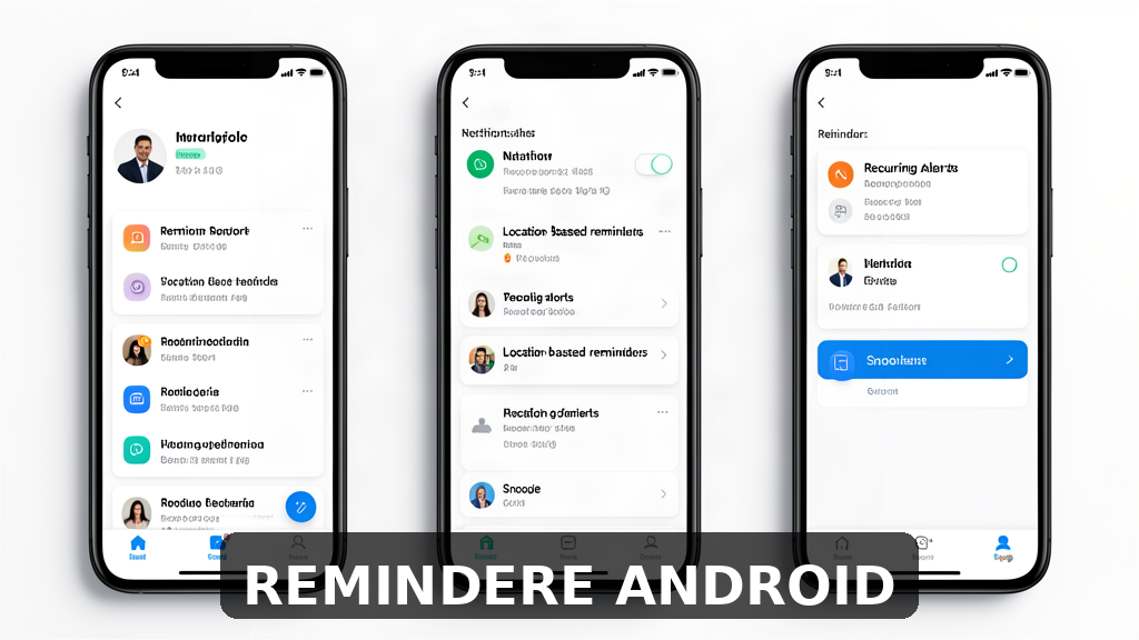 cele mai bune aplicatii gratuite pe Android pentru remindere