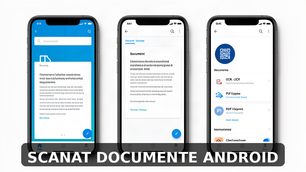 cele mai bune aplicatii gratuite pe Android pentru scanat documente