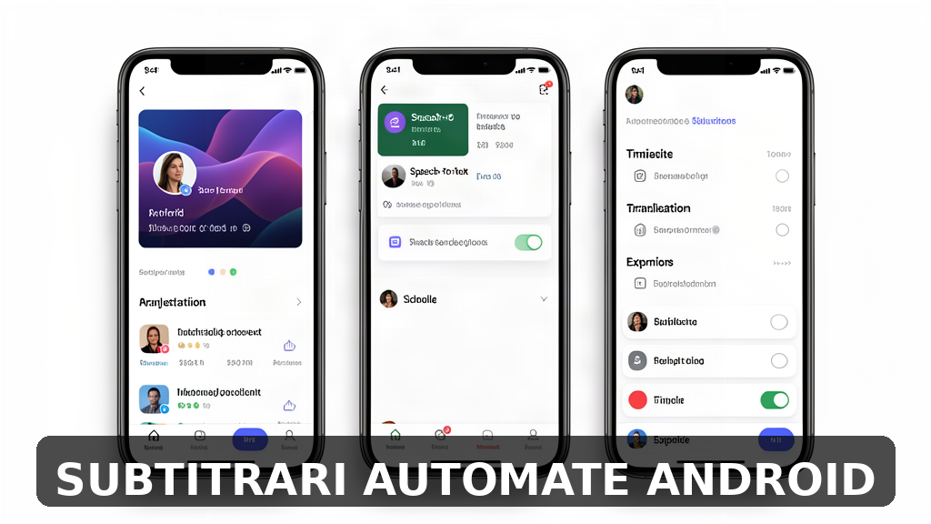 cele mai bune aplicatii gratuite pe Android pentru subtitrari automate