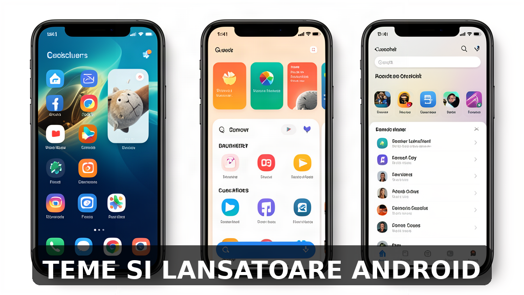 cele mai bune aplicatii gratuite pe Android pentru teme si lansatoare