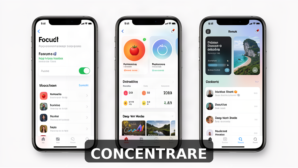 cele mai bune aplicatii gratuite pe iPhone pentru concentrare