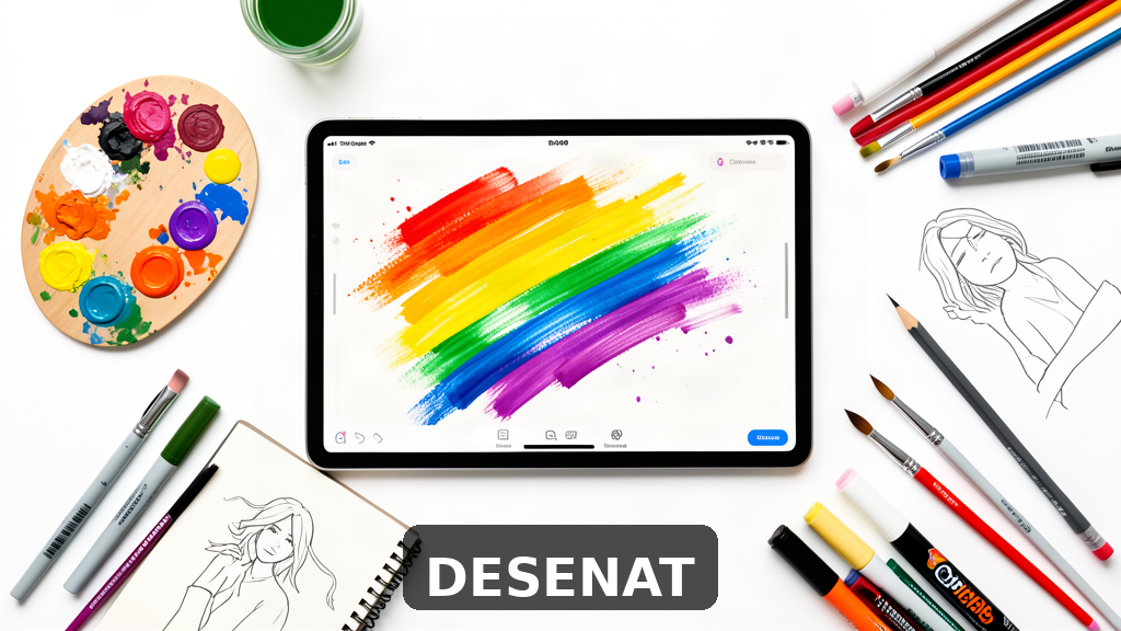 Cele mai bune aplicații gratuite pe iPhone pentru desenat în 2026: ghid complet