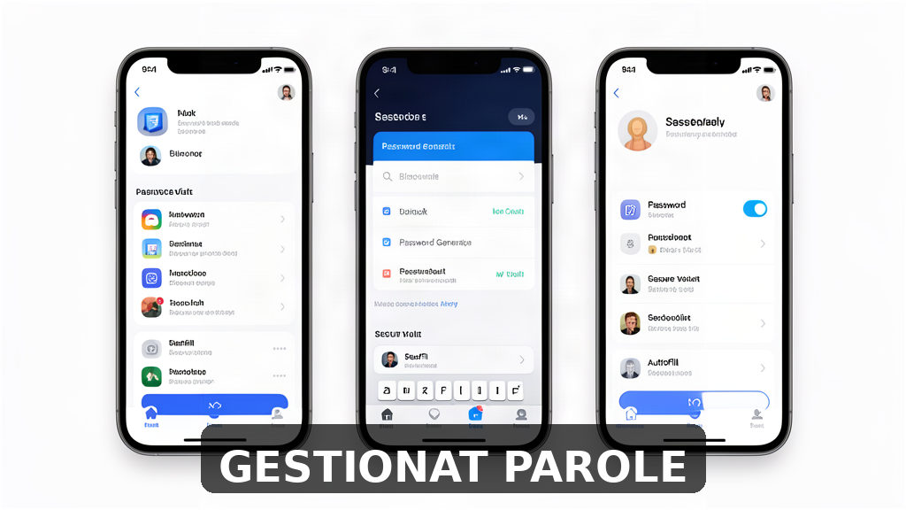 cele mai bune aplicatii gratuite pe iPhone pentru gestionat parole