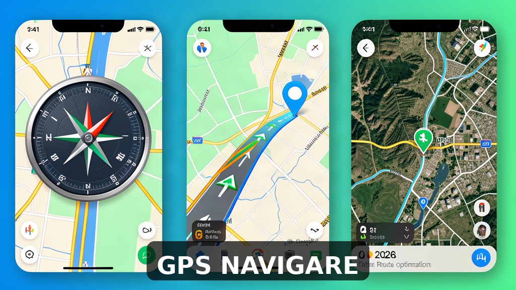 Cele mai bune aplicații gratuite pe iPhone pentru GPS navigare în 2026: ghid complet