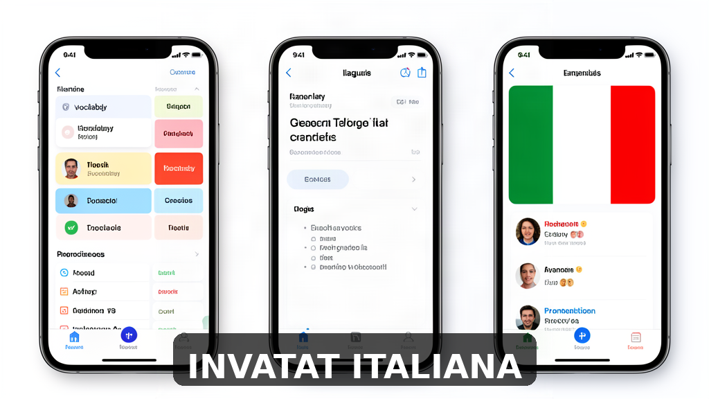 cele mai bune aplicatii gratuite pe iPhone pentru invatat italiana