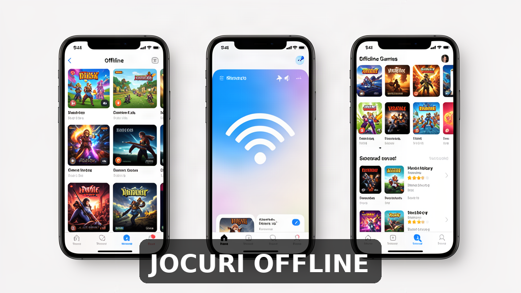cele mai bune aplicatii gratuite pe iPhone pentru jocuri offline