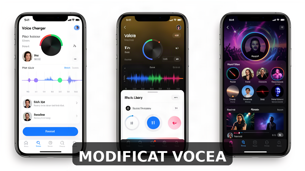 cele mai bune aplicatii gratuite pe iPhone pentru modificat vocea