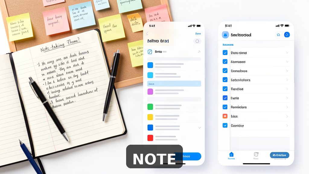 Cele mai bune aplicații gratuite pe iPhone pentru note în 2026: ghid complet