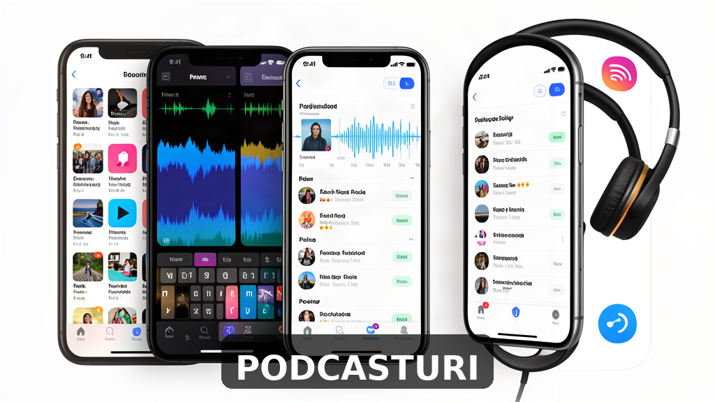 cele mai bune aplicatii gratuite pe iPhone pentru podcasturi