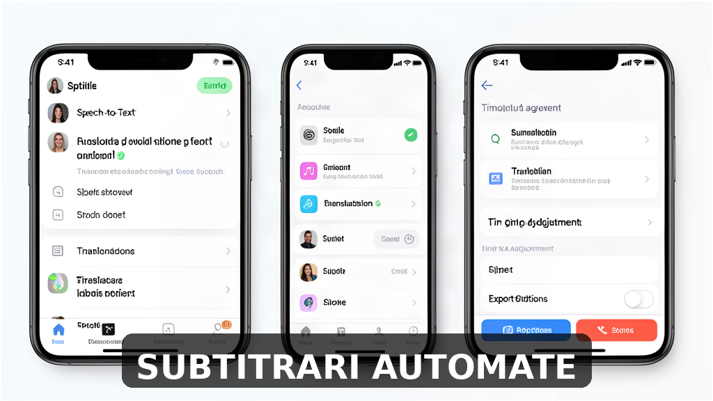 cele mai bune aplicatii gratuite pe iPhone pentru subtitrari automate