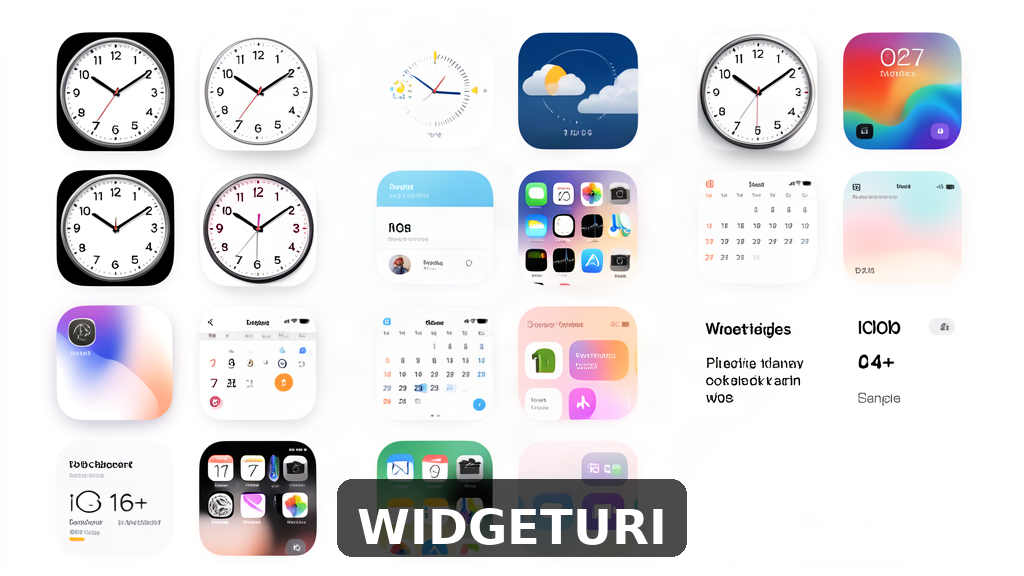 cele mai bune aplicatii gratuite pe iPhone pentru widgeturi