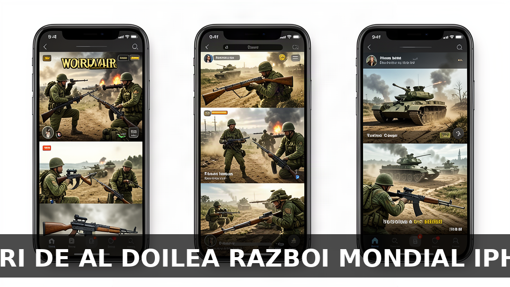 cele mai bune jocuri de al doilea razboi mondial pentru iphone