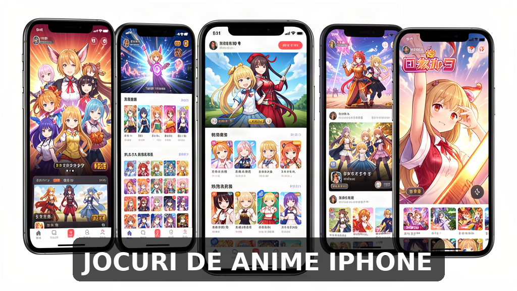 cele mai bune jocuri de anime pentru iphone