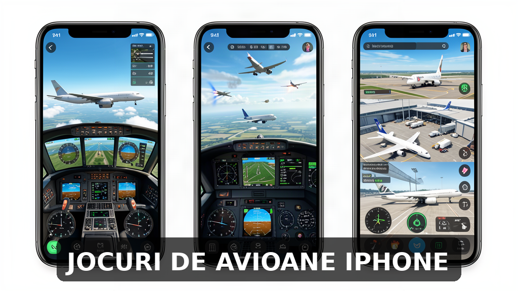 cele mai bune jocuri de avioane pentru iphone