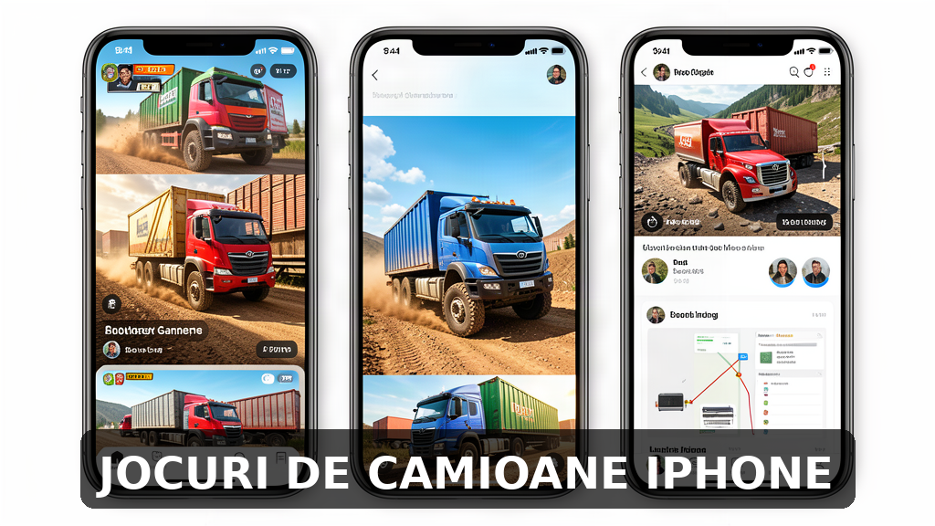 cele mai bune jocuri de camioane pentru iphone