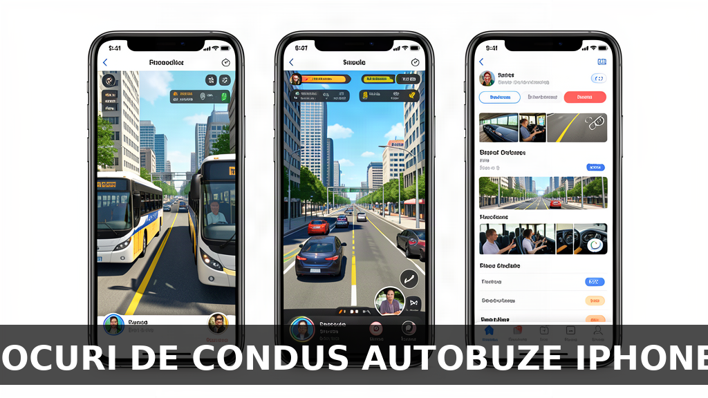 cele mai bune jocuri de condus autobuze pentru iphone