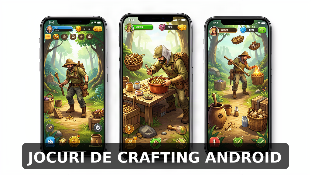 cele mai bune jocuri de crafting pentru android
