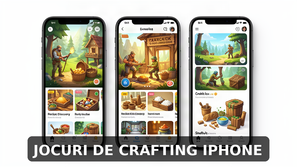 cele mai bune jocuri de crafting pentru iphone