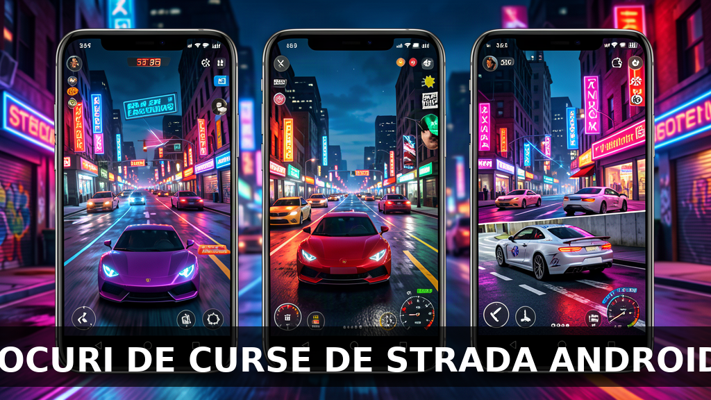 cele mai bune jocuri de curse de strada pentru android