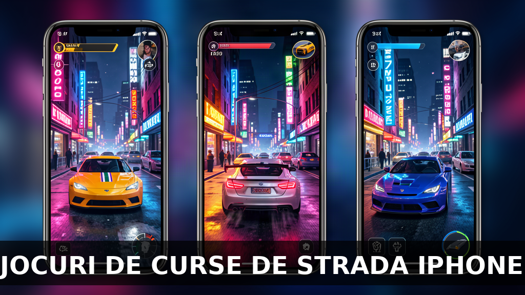 cele mai bune jocuri de curse de strada pentru iphone