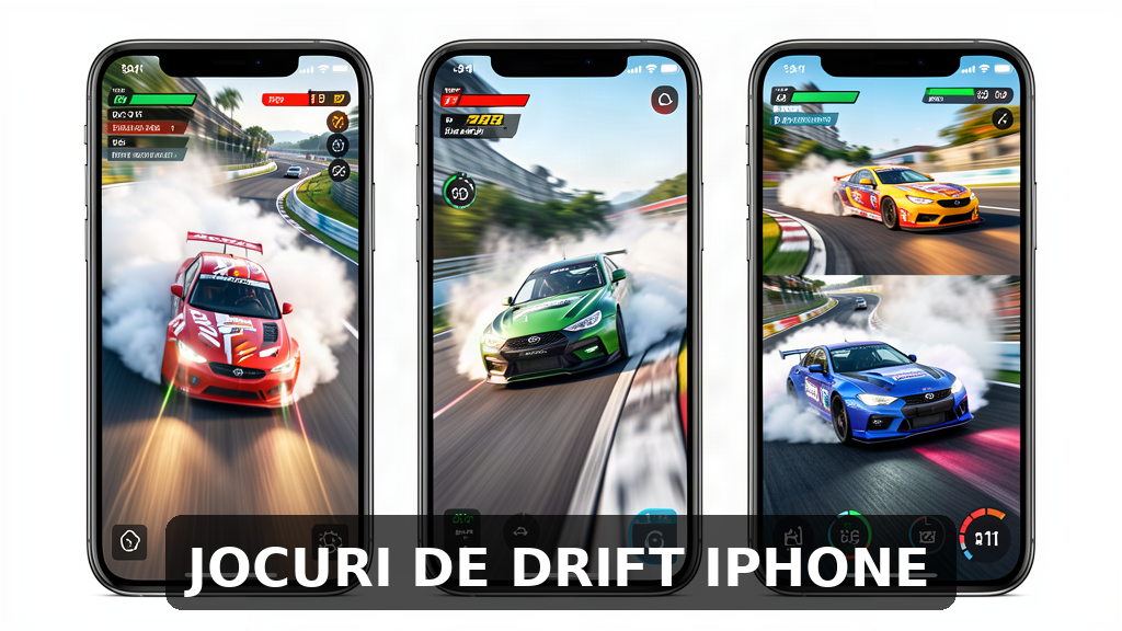 cele mai bune jocuri de drift pentru iphone