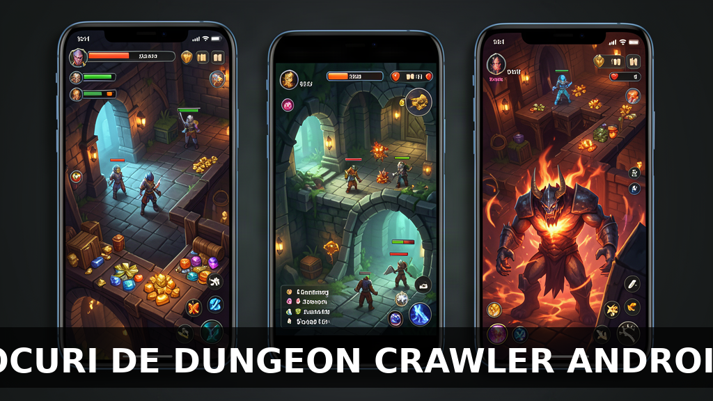 cele mai bune jocuri de dungeon crawler pentru android